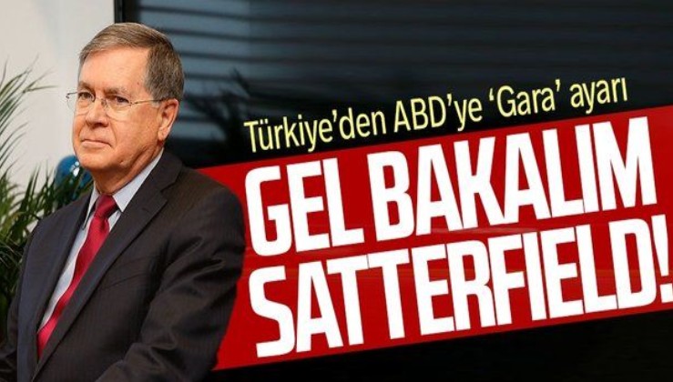 Tarihi tavır: Türkiye'den ABD'ye "Gara" ayarı! ABD Büyükelçisi Satterfield Dışişleri Bakanlığı'na çağrıldı