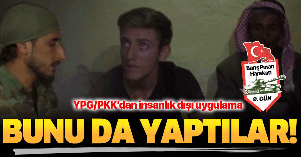 YPG/PKK'dan insanlık dışı uygulama! Sivilleri canlı kalkan yaptılar.