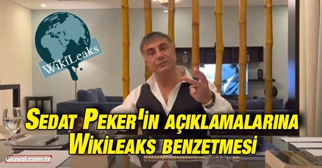 Abdurrahman Dilipak'tan Sedat Peker'in açıklamalarına Wikileaks benzetmesi