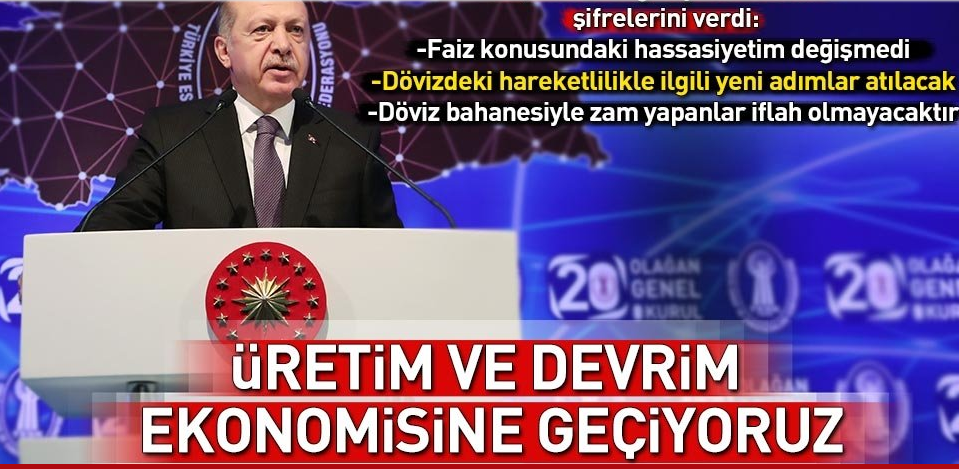 Erdoğan: Faiz konusundaki fikrim değişmedi