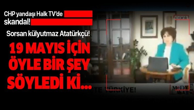 Halk TV sunucusu Ayşenur Arslan TRT'yi eleştireyim derken rezil oldu!