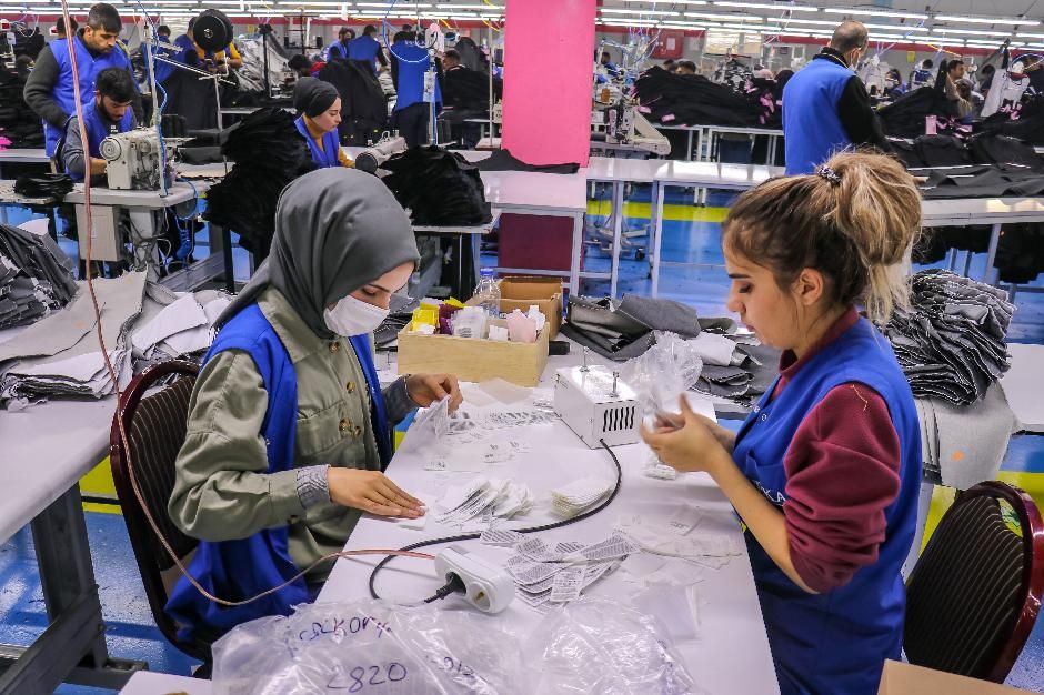 Van'da 3 bin 700 genç tekstil sektöründe