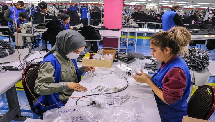 Van'da 3 bin 700 genç tekstil sektöründe