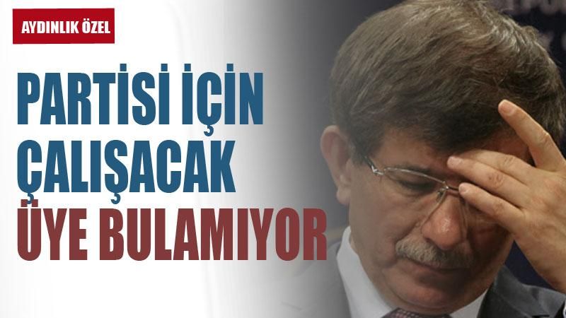 Davutoğlu'nun Gelecek Partisi Konya'da çalışma yapacak kişi bulamıyor