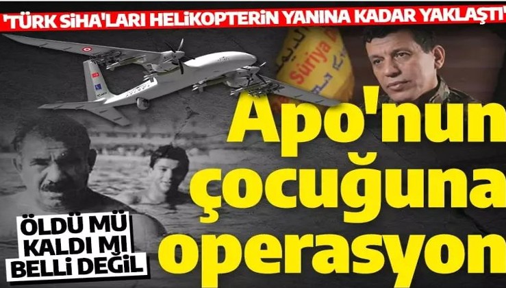 Ferhat Abdi Şahin'e operasyon iddiası! 'Türk SİHA'ları helikopterin yanına kadar yaklaştı'