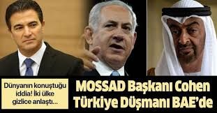 Son dakika: İşgalci İsrail ile Türkiye düşmanı BAE anlaşmasında "gizli madde" iddiası! MOSSAD şefi Yossi Cohen BAE'de!
