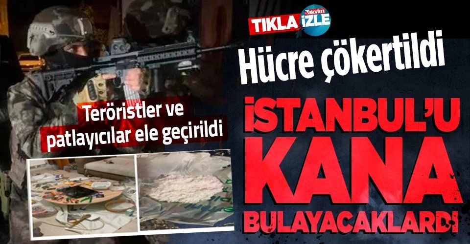 Bakan Soylu açıkladı! İstanbul'da hücre çökertildi