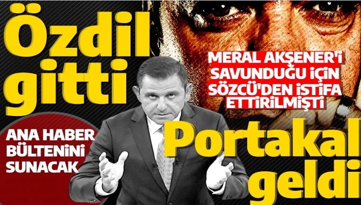Fatih Portakal Sözcü TV ile anlaştı: Portakal ana haber bülteni sunmaya devam edecek