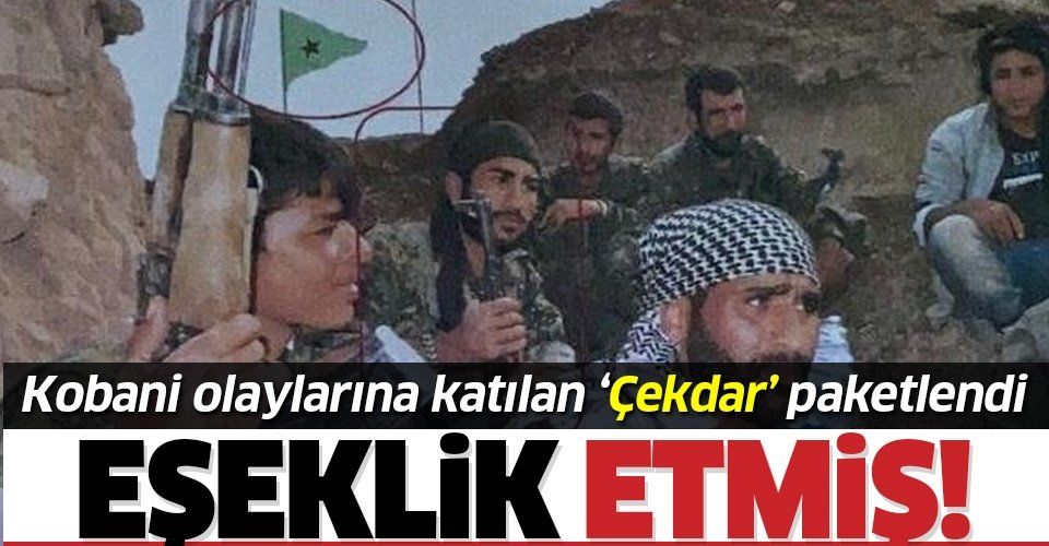 Kobani olaylarına katılan 'Çekdar' kod adlı terörist Gaziantep'te paketlendi