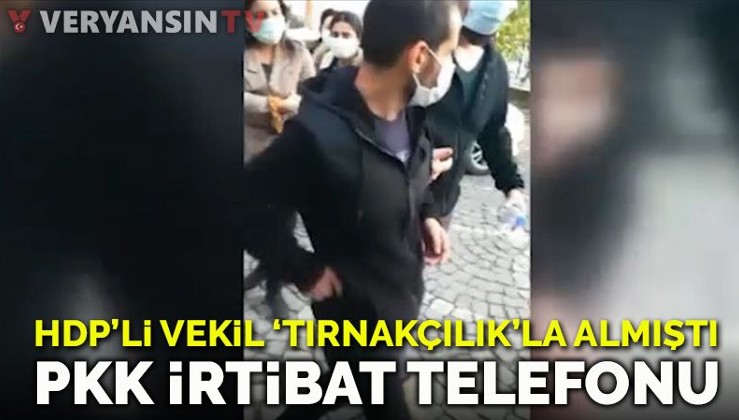 HDP'li vekilin 'tırnakçılık' yaptığı telefondan PKK irtibatı çıktı