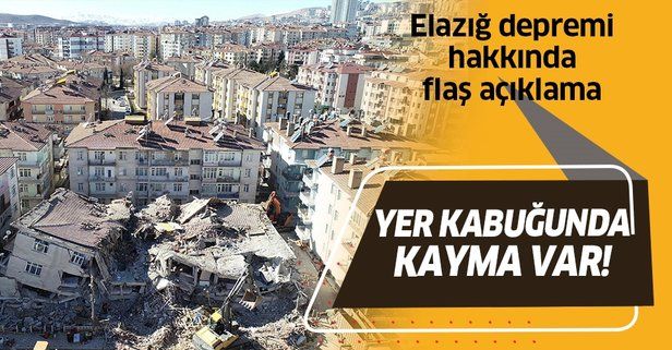 İTÜ öğretim üyelerinden Elazığ depremi açıklaması: "40 cm civarında yer değiştirme var".