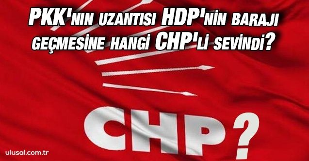 CHP'den istifa eden Çiçek açıkladı: HDP'nin barajı geçmesine hangi CHP'li sevindi?