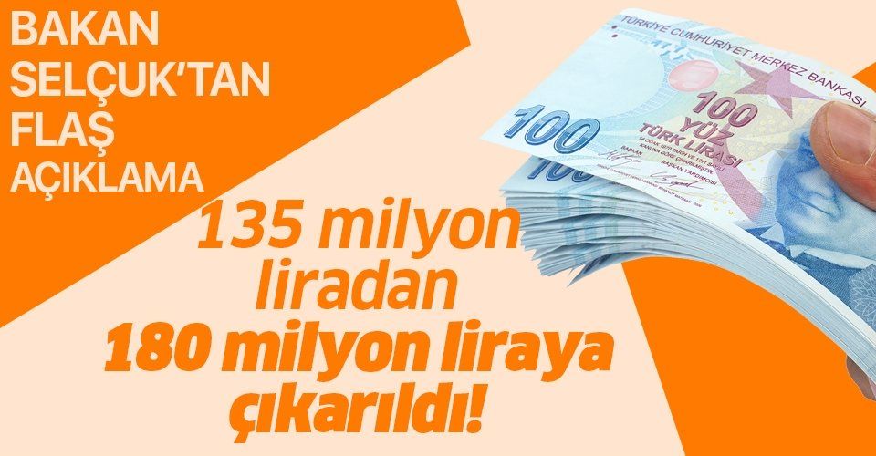Son dakika: Bakan Zehra Zümrüt Selçuk duyurdu: Sosyal Yardımlaşma ve Dayanışma Vakıflarına aktarılan kaynak 180 milyon liraya çıkarıldı!