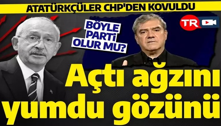 Yılmaz Özdil'den CHP'ye sert sözler: Atatürk gelse partiden kovarlar!