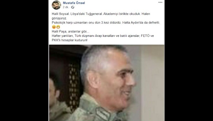 FETÖ'cüler sosyal medyada sazan avlıyor: Türk komutanı öldürdüler!