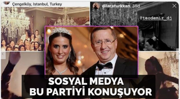 İYİ Partili Lütfü Türkkan’ın kızının yılbaşı partisi olay yarattı!