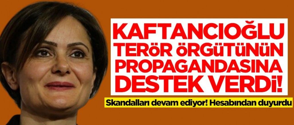 İYİCE AZITTI! Kaftancıoğlu'ndan açık açık PKK propagandasına destek