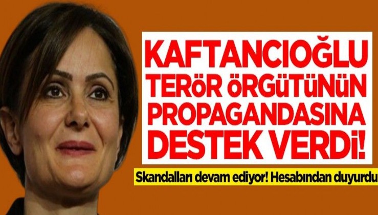 İYİCE AZITTI! Kaftancıoğlu'ndan açık açık PKK propagandasına destek