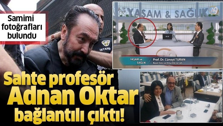 Sahte profesör Cüneyt Turan, Adnan Oktar bağlantılı çıktı! Arzu Gül ile samimi fotoğrafları bulundu.