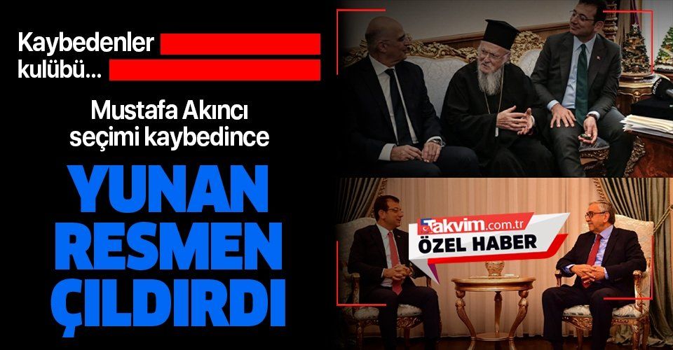 Mustafa Akıncı'nın kaybetmesi Yunanistan'ı resmen deliye çevirdi: Erdoğan'ın seçtiği yeni işgal lideri Ersin Tatar