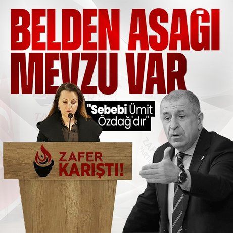 Zafer Partisinden istifa den Neslihan Irvana Ümit Özdağ'ı bombaladı! "Belden aşağı mevzu var ama terbiyem elvermiyor"