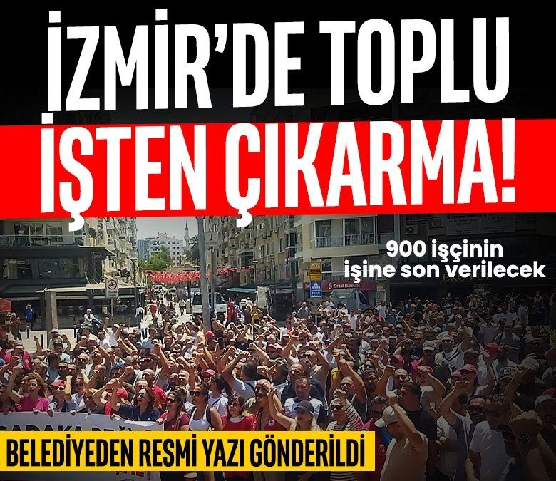 İzmir Büyükşehir Belediyesi resmi yazıyı gönderdi! İZDOĞA ve İZULAŞ’ta 900 işçi işten çıkarılacak!