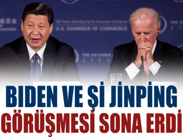 Biden ve Şi Jinping'nin 'Ukrayna' gündemli video görüşmesi sona erdi
