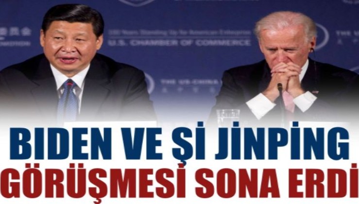 Biden ve Şi Jinping'nin 'Ukrayna' gündemli video görüşmesi sona erdi