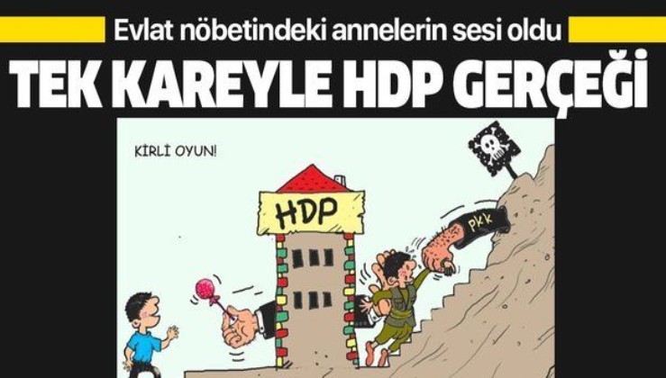 Tek kareyle HDP gerçeği! Evlat nöbetindeki annelerinin sesi oldu