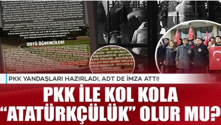 PKK ile kol kola "Atatürkçülük" olur mu?