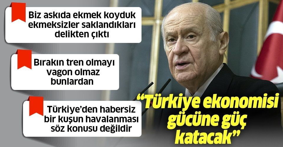 SON DAKİKA: MHP lideri Devlet Bahçeli'den önemli açıklamalar: "Kıbrıs Türk'tür, Türk kalacak"
