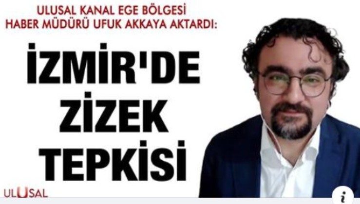 İzmir'de Zizek tepkisi sürüyor