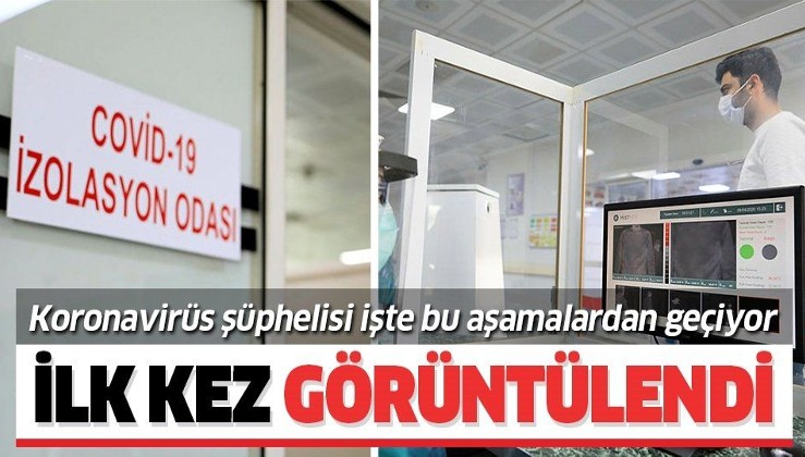 Son dakika: Antalya'daki pandemi hastanesi ilk kez görüntülendi! Koronavirüs şüphelisi işte bu aşamalardan geçiyor!