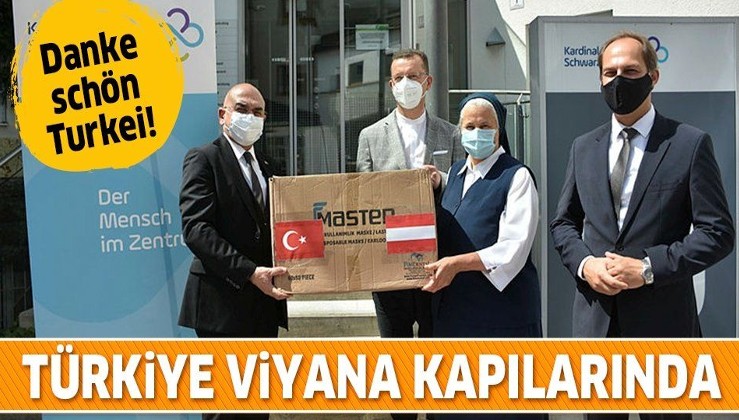 Türkiye Avusturya'ya, 20 bin adet cerrahi maske yardımı yaptı