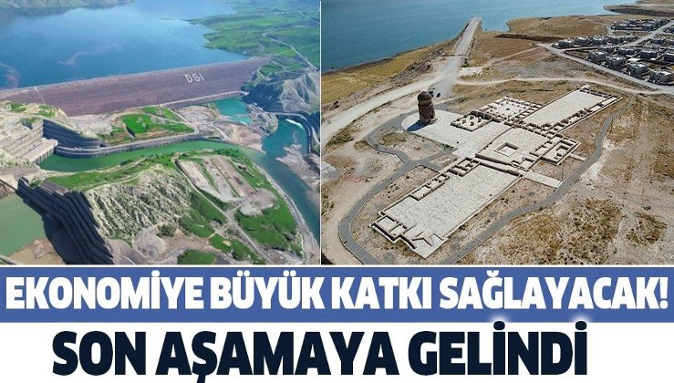 Bölgeyi kalkındıracağı için PKK'nın karşı olduğu Türkiye'nin 3. büyük depolama hacmine sahip Ilısu Barajı'nda sona doğru