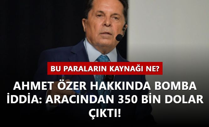 Teröristlerle görüşen CHP'li Esenyurt Belediye Başkanı Ahmet Özer hakkında bomba iddia: Aracından 350 bin dolar çıktı!