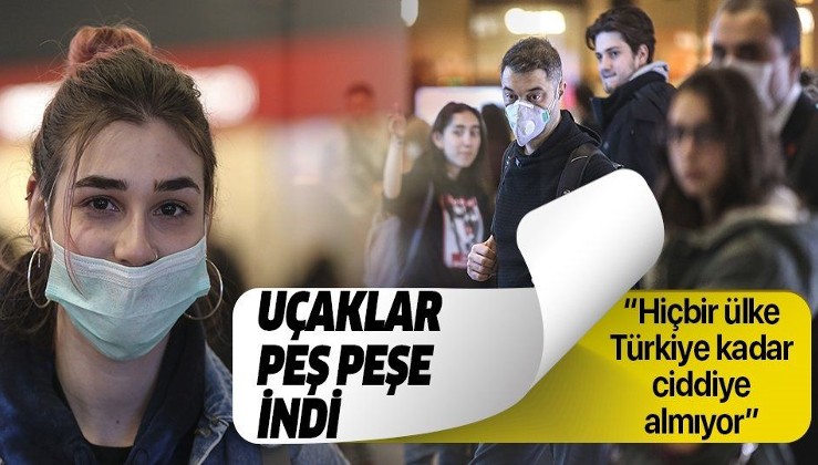 İngiltere'deki Türk vatandaşlarını taşıyan uçak İstanbul'a geldi: Türkiye kadar ciddiye alan yok.