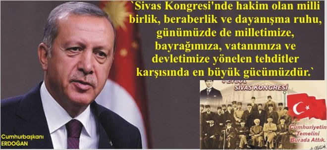 Cumhurbaşkanı Erdoğan: Başta Gazi Mustafa Kemal Atatürk olmak üzere...