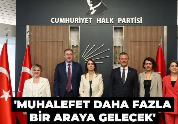 DEM Parti'den CHP'ye 'anayasa' ziyareti: 'Daha çok bir araya geleceğiz'