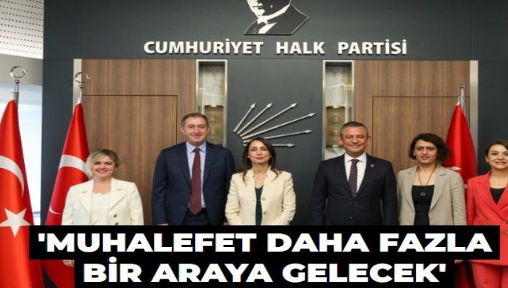 DEM Parti'den CHP'ye 'anayasa' ziyareti: 'Daha çok bir araya geleceğiz'