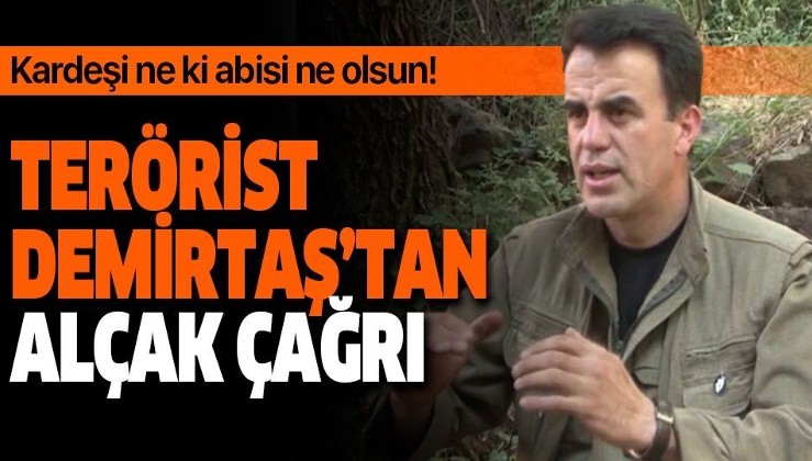 Selahattin Demirtaş'ın terörist abisi Nurettin Demirtaş, sokakları karıştırmak için çağrı yaptı