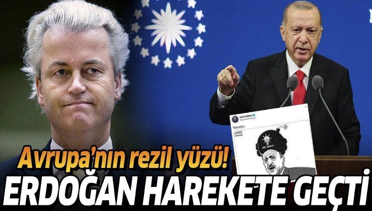 Erdoğan'dan Geert Wilders hakkında suç duyurusu