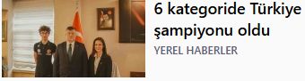 6 kategoride Türkiye şampiyonu oldu! Aydın'da yaşıyor
