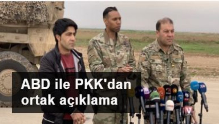 ABD ile PKK'dan ortak açıklama: Ortaklığımız devam edecek