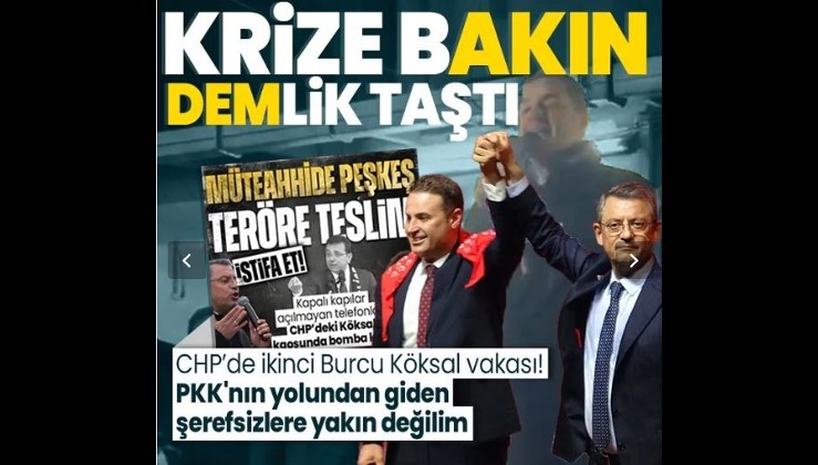 CHP'de ikinci Burcu Köksal vakası! Balıkesir Büyükşehir Belediye Başkan adayı Ahmet Akın'dan DEM Parti'ye tepki: "PKK'nın yolundan giden şerefsizlere yakın değilim"