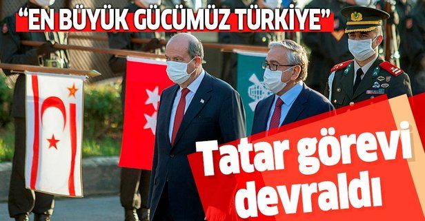 KKTC'de Cumhurbaşkanı Ersin Tatar görevi devraldı: En büyük gücümüz Türkiye