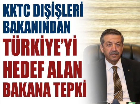 KKTC Dışişleri Bakanı Ertuğruloğlu'ndan Türkiye'yi hedef alan bakana tepki