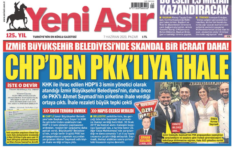 İzmir Büyükşehir Belediye Başkanı Tunç Soyer'den bir skandal daha! Terör propagandası yapana ihale verdiler