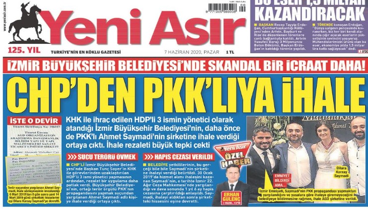 İzmir Büyükşehir Belediye Başkanı Tunç Soyer'den bir skandal daha! Terör propagandası yapana ihale verdiler