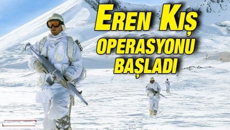 Şırnak'ta Eren Kış-1 Bestler-Dereler operasyonu başladı